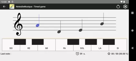 NotesDeMusique - Read notes