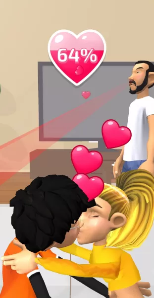 Kiss in Public: Sneaky Date