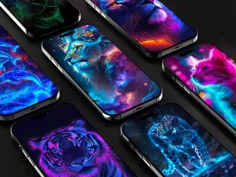 Neon Animals Wallpapers