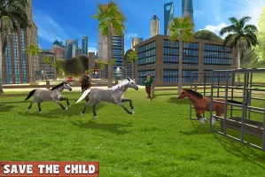 Wild Horse Simulator Game