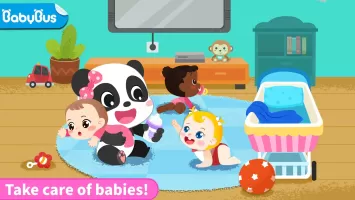 Panda Games: Baby Girls Care