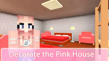 Pink Princess House Craft Game