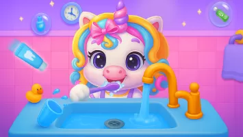 my unicorn care salon game