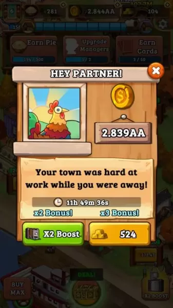 Idle Frontier: Tap Town Tycoon