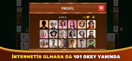 101 Okey İnternetsiz HD Yüzbir