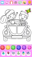 Princess Wedding Coloring Game