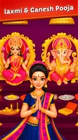 Indian Doll Diwali Celebration