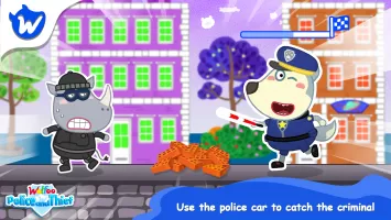 Wolfoo Police And Thief Game