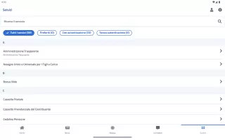 INPS Mobile per Tablet
