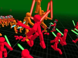 Stickman Simulator Neon Battle