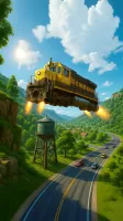 Train Ramp Jumping