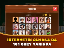 101 Okey İnternetsiz HD Yüzbir
