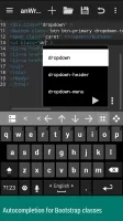 anWriter HTML editor