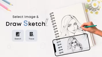 Draw Sketch & Trace