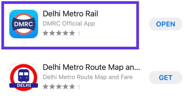 Delhi Metro App Route Map, Bus