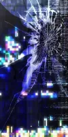 Prank Broken Screen Wallpaper