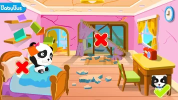 Baby Panda Earthquake Safety 1