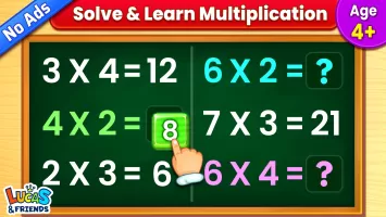 Kids Multiplication Math Games