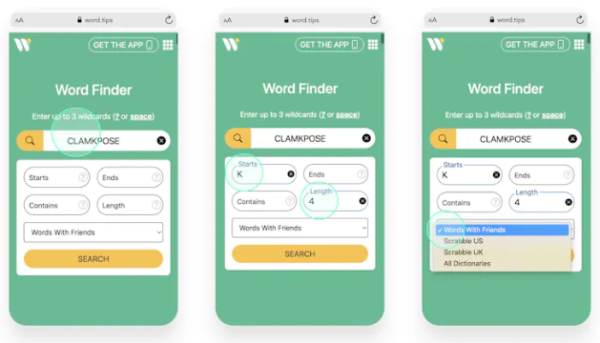 Wordfinder by WordTips