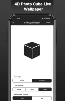 4D Photo Cube Live Wallpaper