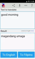 Filipino English Translator