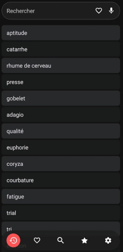 French Synonyms Offline