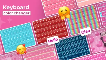 Custom Color Keyboard Themes