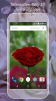 3D Rose Live Wallpaper Lite