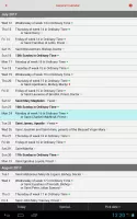 Catholic Calendar: Universalis