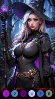 Halloween Witch Coloring Games