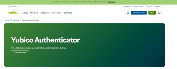 Yubico Authenticator