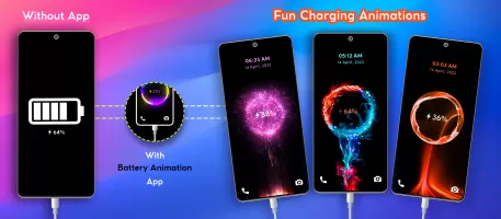 charging animation lock screen