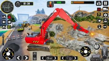 Excavator Construction Game