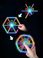 Draw Finger Spinner