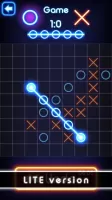 Tic Tac Toe glow - Puzzle Game