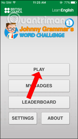 Johnny Grammar’s Word Challenge