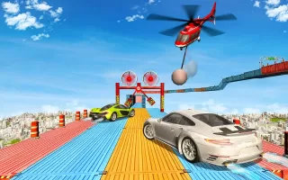 Racing Car Stunts: Crazy Track