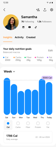 Samsung Food: Meal Planning