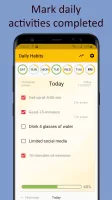 Daily actions tracker