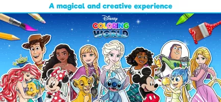 Disney Coloring World