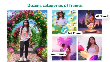 Flora Photo Frame Photo Editor