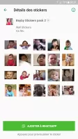 Cute Babies Stickers Animated