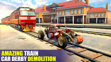 Train Car Crash Derby Game 3D