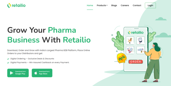 Retailio Retailer B2B Platform