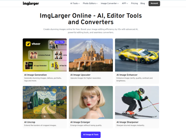 AI Enlarger: for Photo & Anime