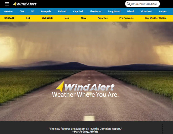 WindAlert: Wind & Weather Map