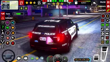 US Police Chase: Cop Car Games