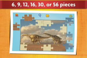 Dinosaurs Jigsaw Puzzles Game