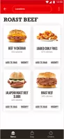 Arby's Fast Food Sandwiches