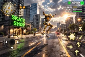 Super Crime Iron Hero Robot